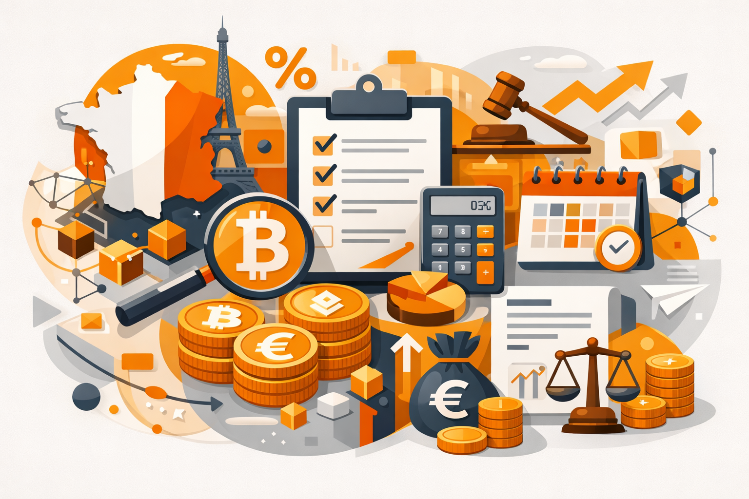Fiscalité des cryptomonnaies en France : cadre, obligations et actualités