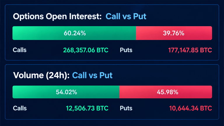 Le marché des options Bitcoin mise sur un rallye vers 95 000 $ malgré des signaux mitigés