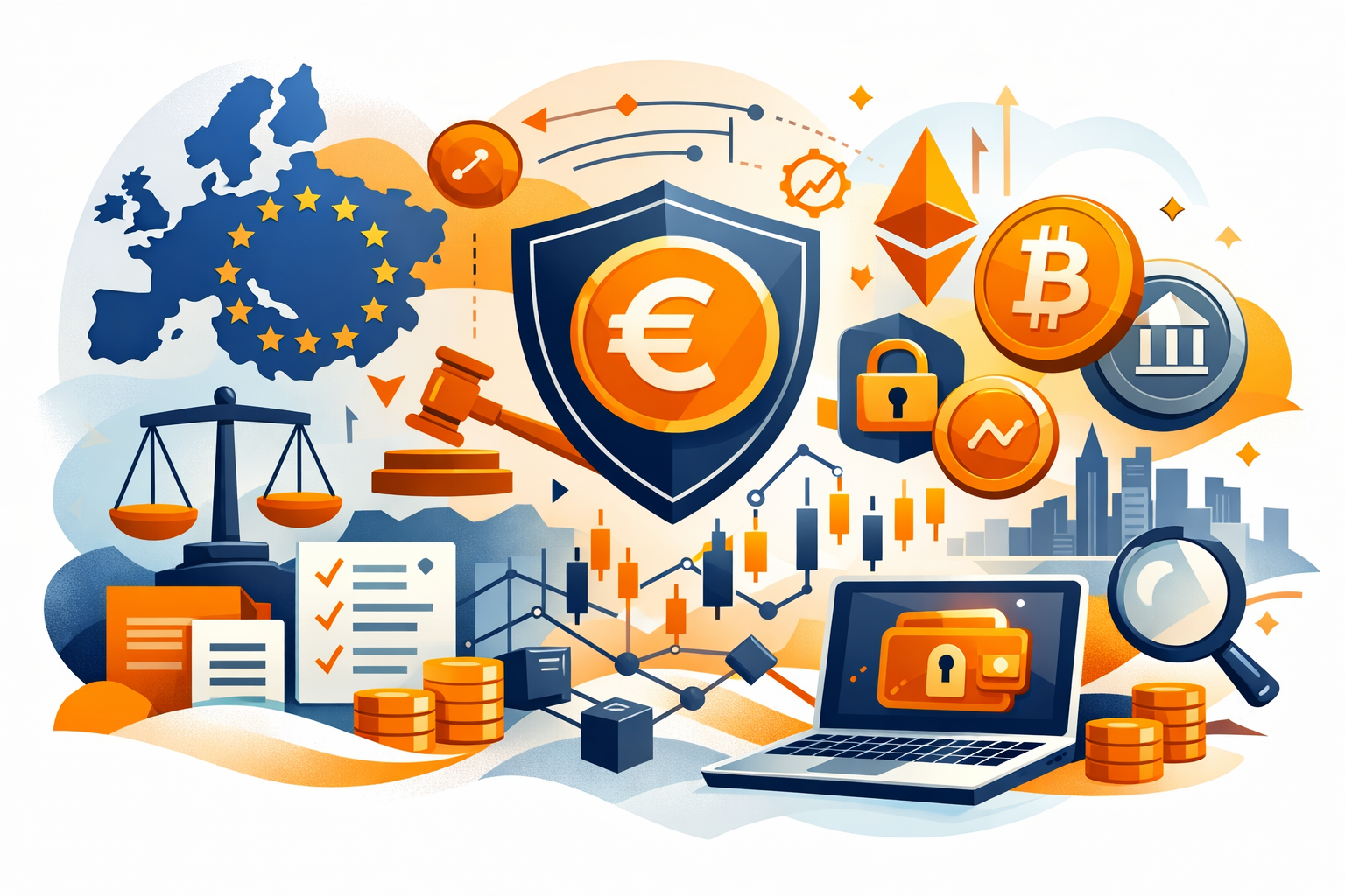Réglementation MiCA : ce qu’il faut comprendre sur le cadre européen des crypto-actifs